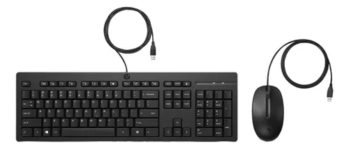 Kit de Teclado y Mouse HP 225 AX2Y7AA negro